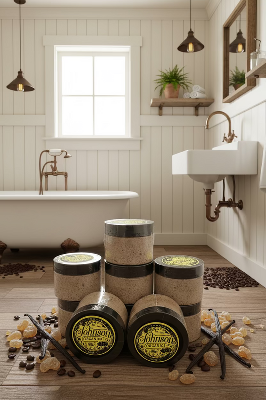 4oz Caffeinated Cow Coffee Face and Body Scrub